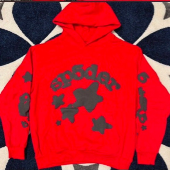 Red spyder hoodies